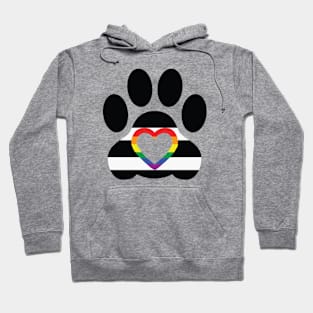 Pride Paw: LGBT Ally Pride Hoodie